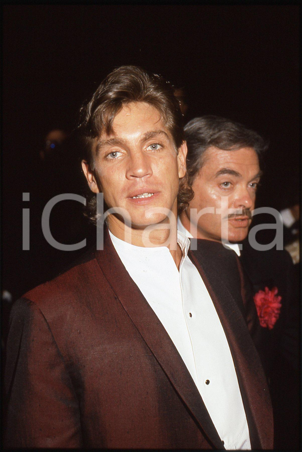 Fotografia d epoca originale 35mm vintage slide 1986 CANNES Eric ROBERTS al Festival del Cinema 2 1