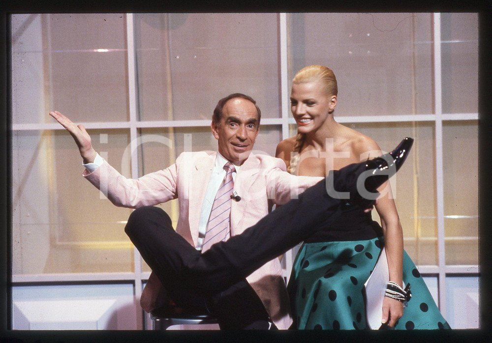 35mm vintage slide* 1985ca ITALIA TV Don LURIO Ritratto del coreografo (2) 
