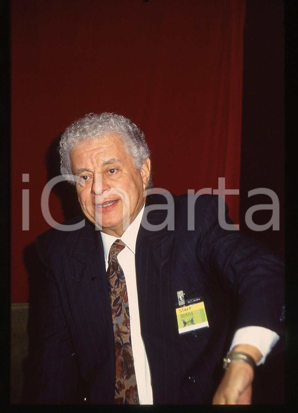 35mm vintage slide* 1994 FORUM DI ASSAGO Tito PUENTE Ritratto del musicista (33)