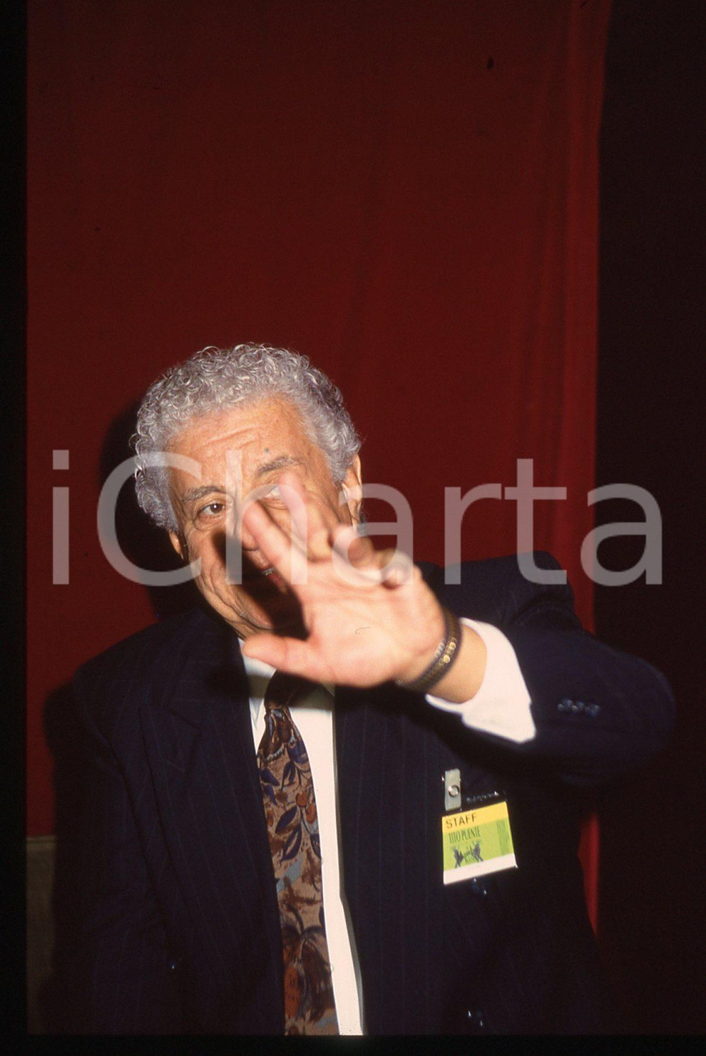 35mm vintage slide* 1994 FORUM DI ASSAGO Tito PUENTE Ritratto del musicista (36)