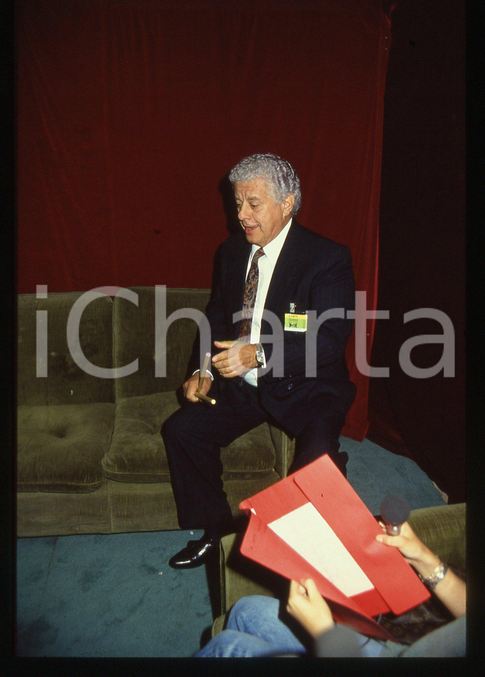 35mm vintage slide* 1994 FORUM DI ASSAGO Tito PUENTE Ritratto del musicista (42)
