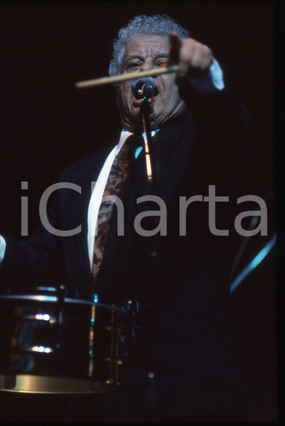 35mm vintage slide* 1994 FORUM DI ASSAGO Tito PUENTE Ritratto del musicista (51)