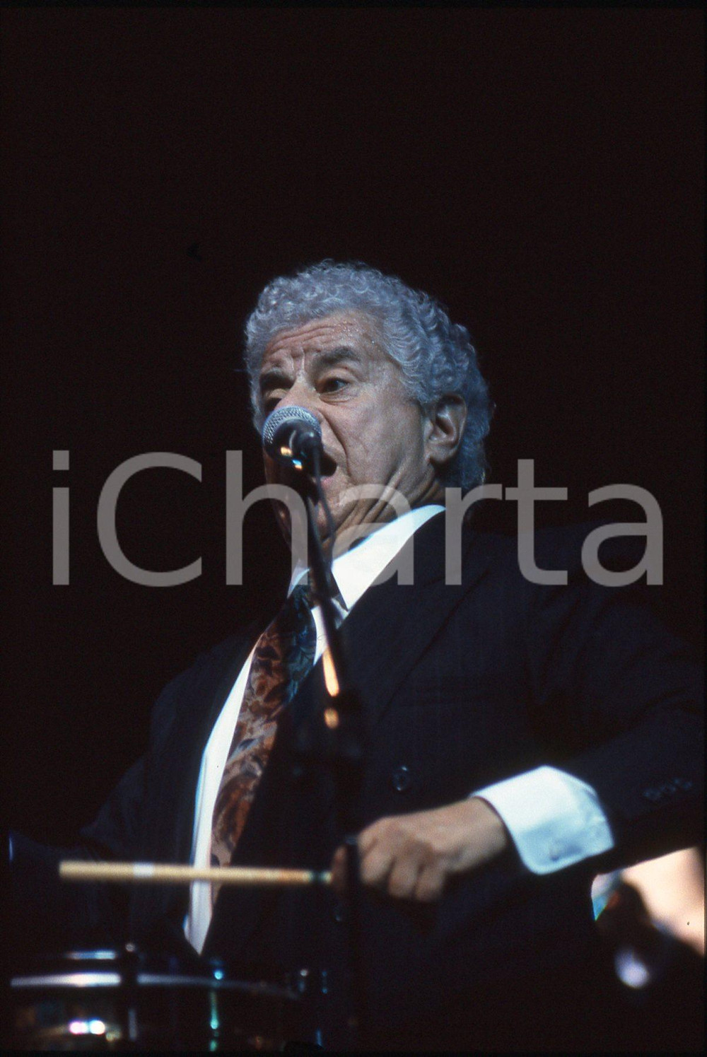 35mm vintage slide* 1994 FORUM DI ASSAGO Tito PUENTE Ritratto del musicista (52)