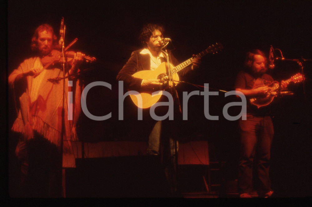 35mm vintage slide* 1982 MILANO David BROMBERG in concerto - Teatro Cristallo 10