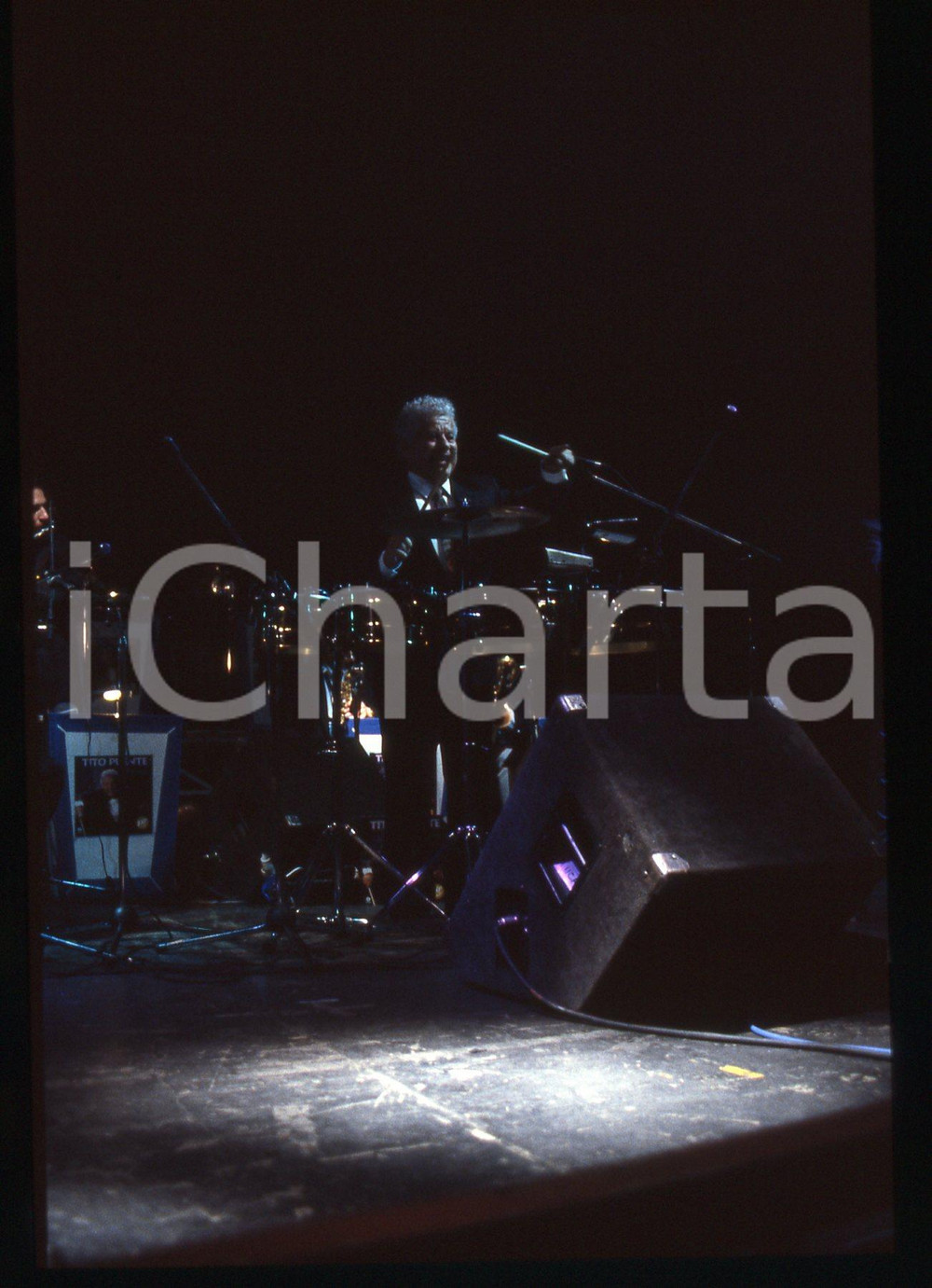 35mm vintage slide* 1994 FORUM DI ASSAGO Tito PUENTE Ritratto del musicista (64)