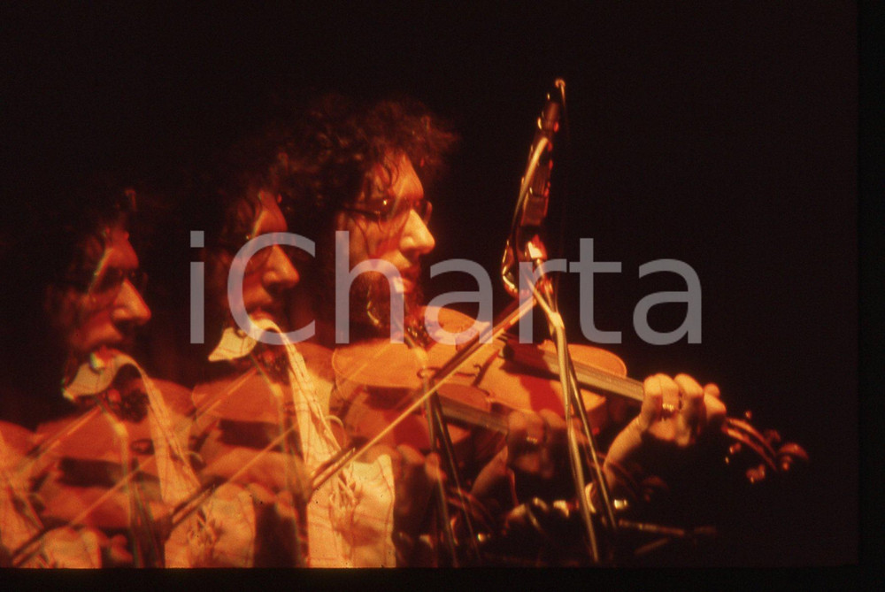 35mm vintage slide* 1982 MILANO David BROMBERG in concerto - Teatro Cristallo 6