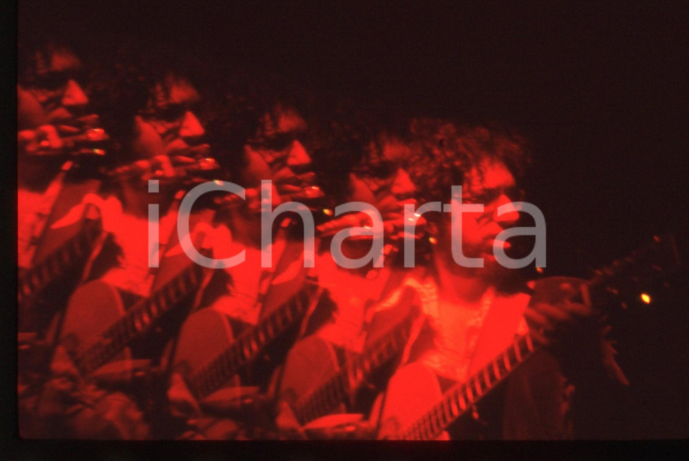 35mm vintage slide* 1982 MILANO David BROMBERG in concerto - Teatro Cristallo 8
