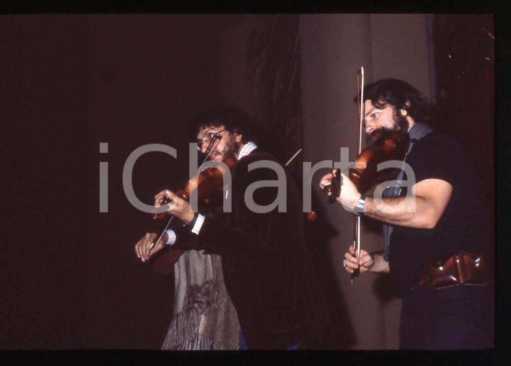 35mm vintage slide* 1980ca MUSICA David BROMBERG in concerto (1)