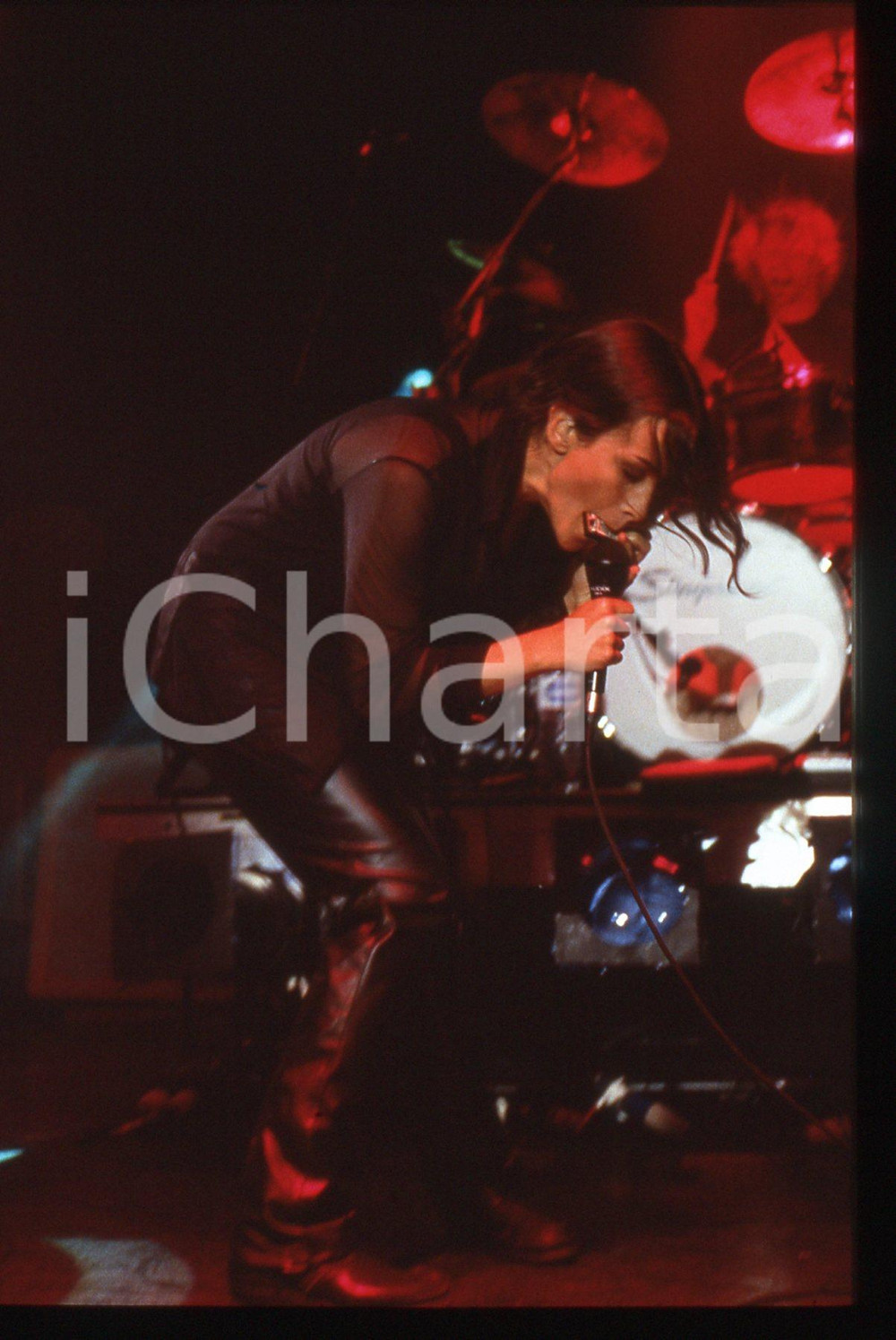 35mm vintage slide* 1995ca MUSICA Alanis MORISSETTE in concerto (2)