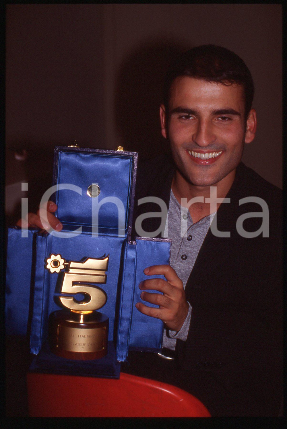 35mm vintage slide* 1994 FESTIVAL ITALIANO Sal DA VINCI mostra premio (1)