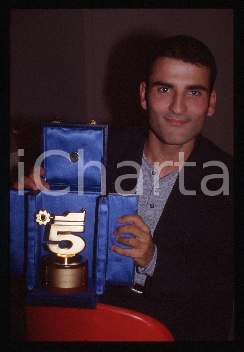 35mm vintage slide* 1994 FESTIVAL ITALIANO Sal DA VINCI mostra premio (2)
