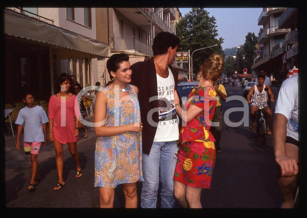 35mm vintage slide* 1991 GABICCE MARE Richard STEINMETZ Linda COOK Rena SOFER 1