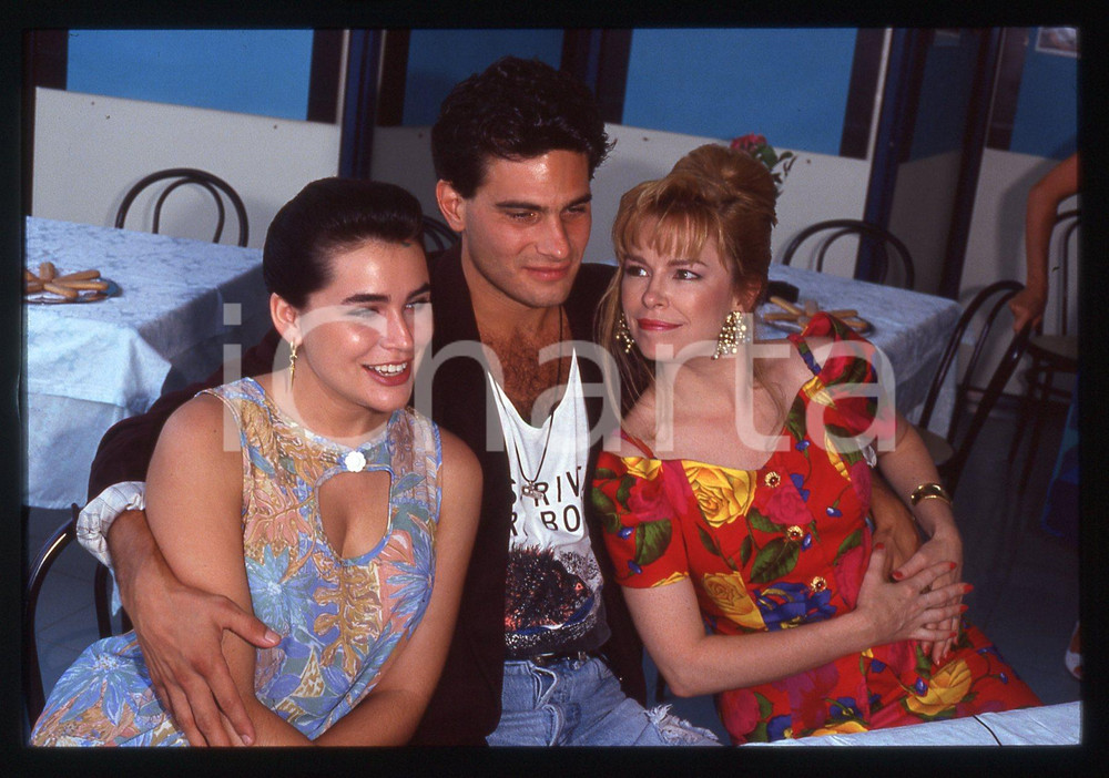 35mm vintage slide* 1991 GABICCE MARE Richard STEINMETZ Linda COOK Rena SOFER 4