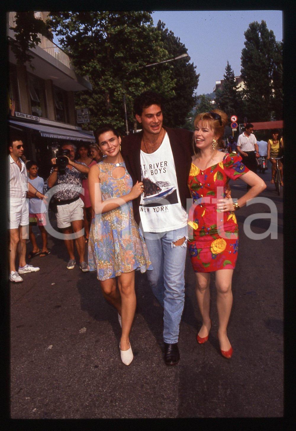 35mm vintage slide* 1991 GABICCE MARE Richard STEINMETZ Linda COOK Rena SOFER 5