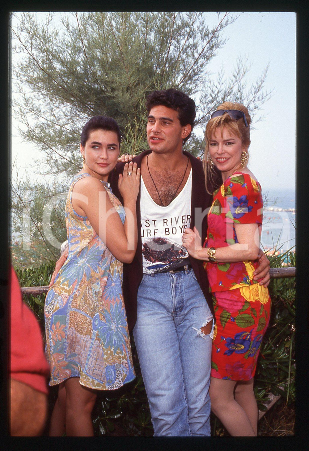 35mm vintage slide* 1991 GABICCE MARE Richard STEINMETZ Linda COOK Rena SOFER 6