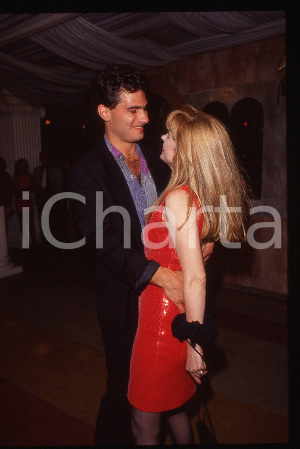 35mm vintage slide* 1991 GABICCE MARE Richard STEINMETZ Linda COOK Ritratto (3)