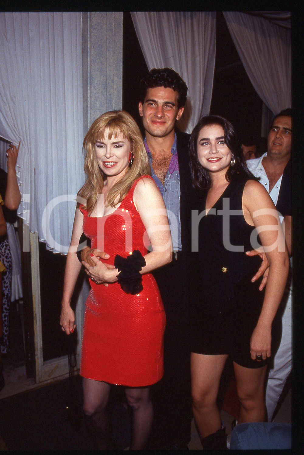 35mm vintage slide* 1991 GABICCE MARE Richard STEINMETZ Linda COOK Rena SOFER 10