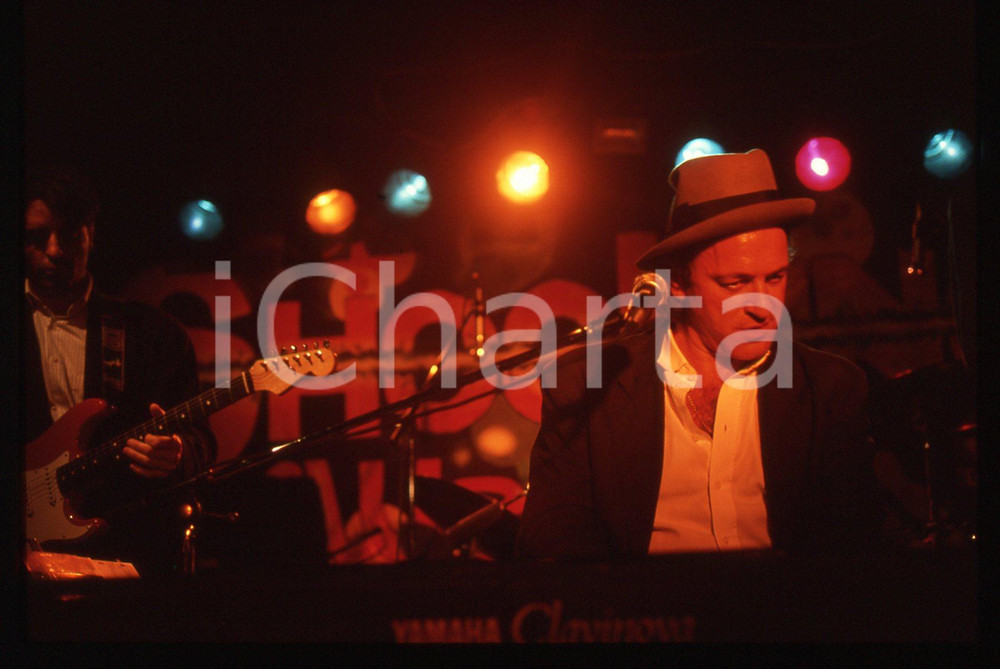 35mm vintage slide* 1990ca ITALIA MUSICA Mimmo LOCASCIULLI in concerto (2)