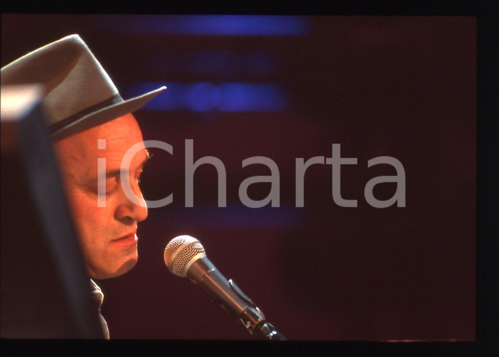 35mm vintage slide* 1990ca ITALIA MUSICA Mimmo LOCASCIULLI in concerto (4)