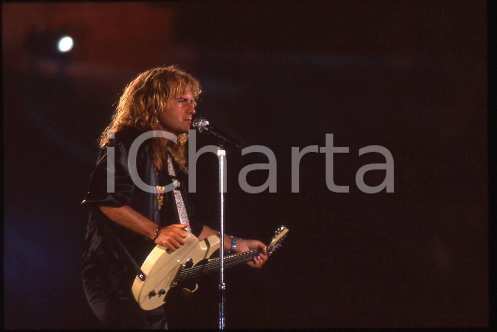 35mm vintage slide* 1988 FESTIVALBAR Paolo STEFFAN all' Arena di Verona (2)