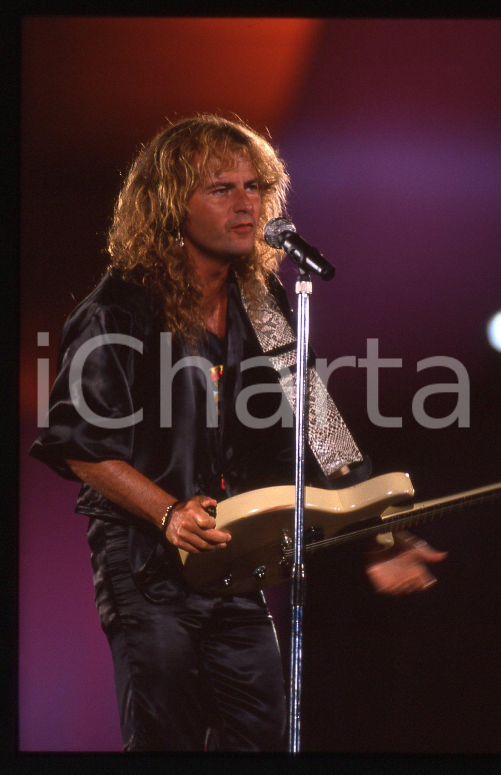 35mm vintage slide* 1988 FESTIVALBAR Paolo STEFFAN all' Arena di Verona (6)
