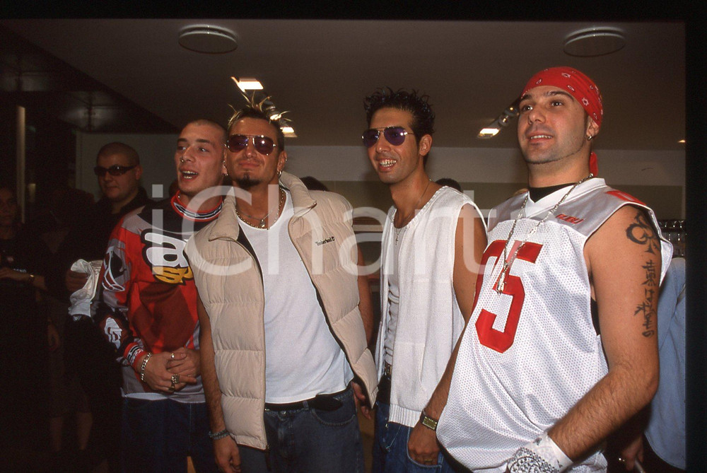 35mm vintage slide*1999 SANREMO ROCK FESTIVAL - GEMELLI DIVERSI Strano e Thema 3