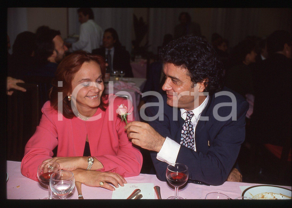 35mm vintage slide* 1995ca ITALIA COSTUME Gianni NAZZARO Nada OVCINA Ritratto 17