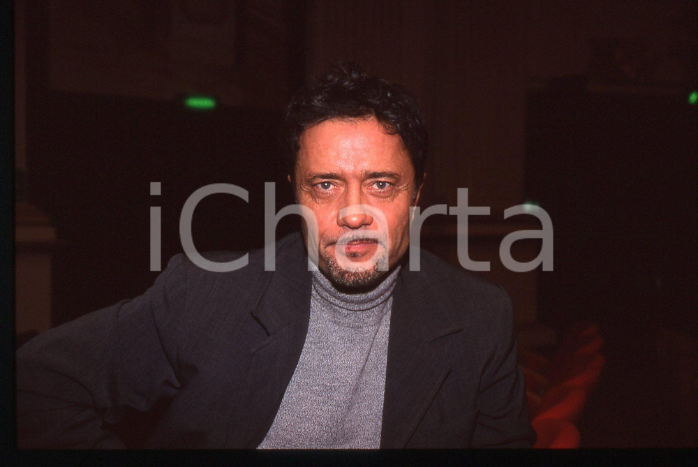 35mm vintage slide* 1999 ITALIA TEATRO Gianni NAZZARO "HELLO DOLLY" Ritratto 3