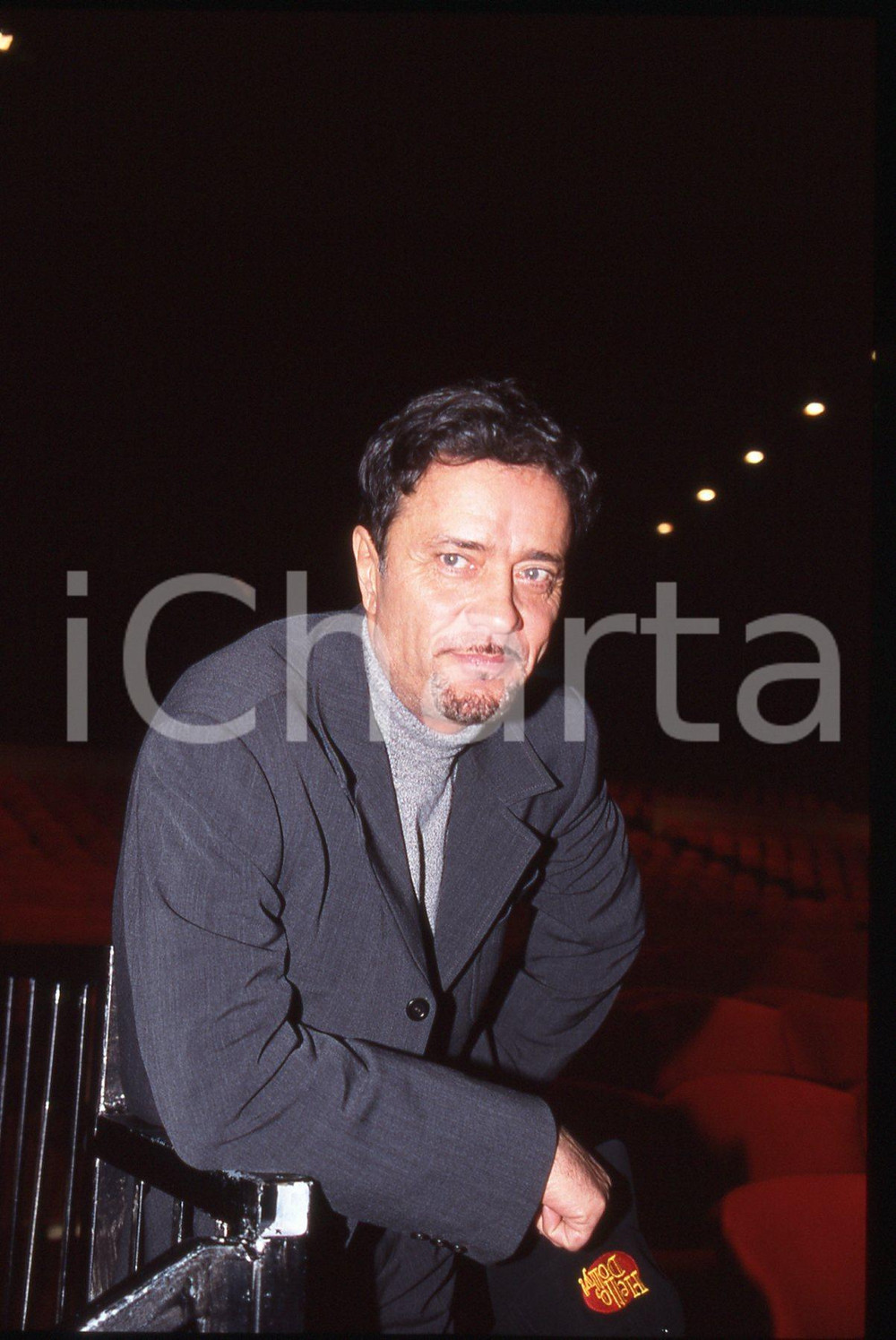 35mm vintage slide* 1999 ITALIA TEATRO Gianni NAZZARO "HELLO DOLLY" Ritratto 4