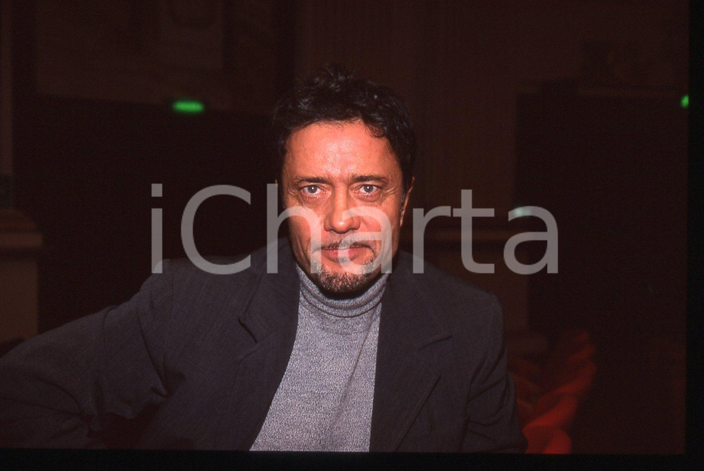 35mm vintage slide* 1999 ITALIA TEATRO Gianni NAZZARO "HELLO DOLLY" Ritratto 6