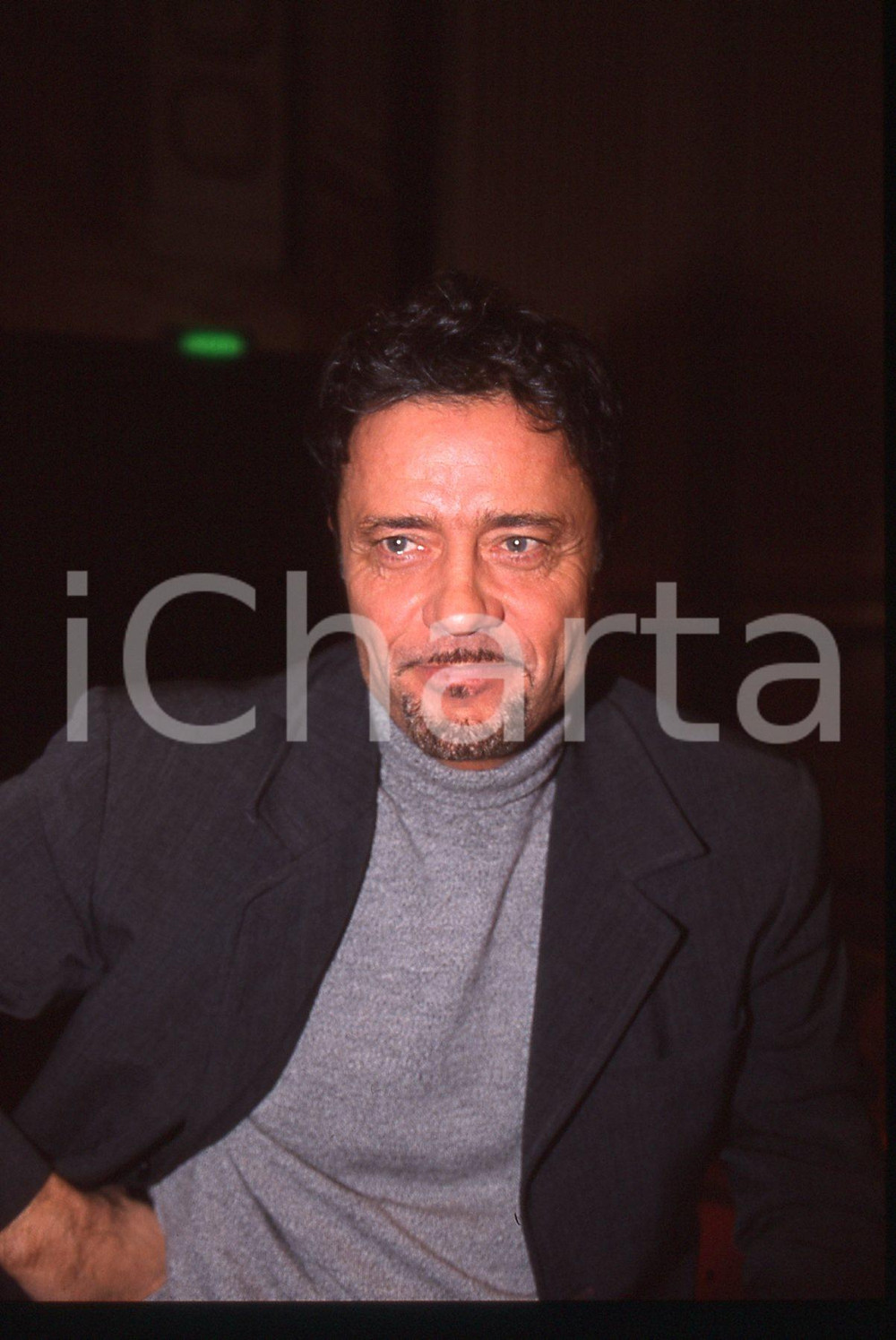 35mm vintage slide* 1999 ITALIA TEATRO Gianni NAZZARO "HELLO DOLLY" Ritratto 7