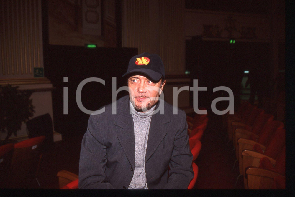 35mm vintage slide* 1999 ITALIA TEATRO Gianni NAZZARO "HELLO DOLLY" Ritratto 10