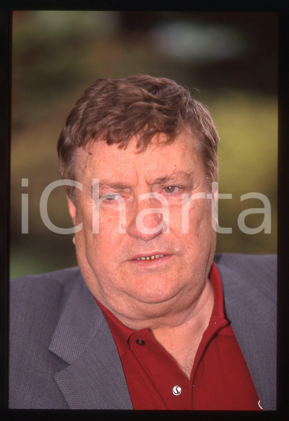 35mm vintage slide* 1995ca ITALIA COSTUME Mario MEROLA Ritratto del cantante 22