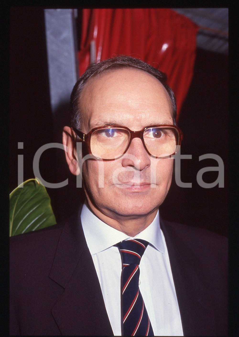 35mm vintage slide* 1995ca ITALIA MUSICA Ennio MORRICONE Ritratto compositore 1