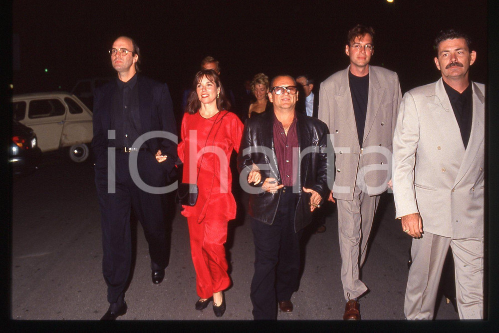 35mm vintage slide* 1991 CANNES Barbara HERSHEY Joe PESCI al Festival (2)