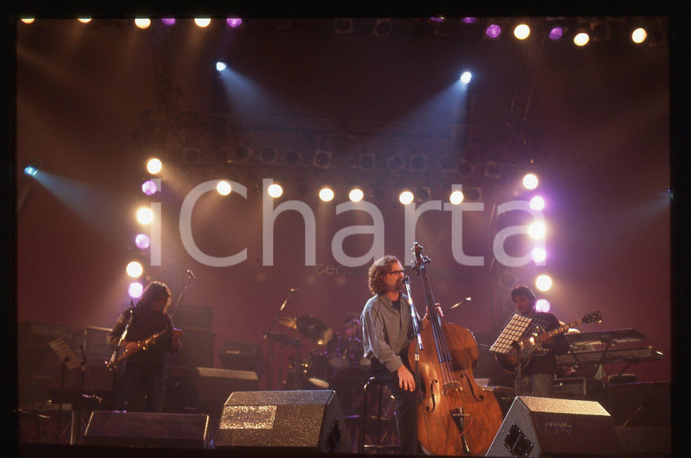 35mm vintage slide* 1994 SANREMO Stefano BELLUZZI al CLUB TENCO 94 (3)