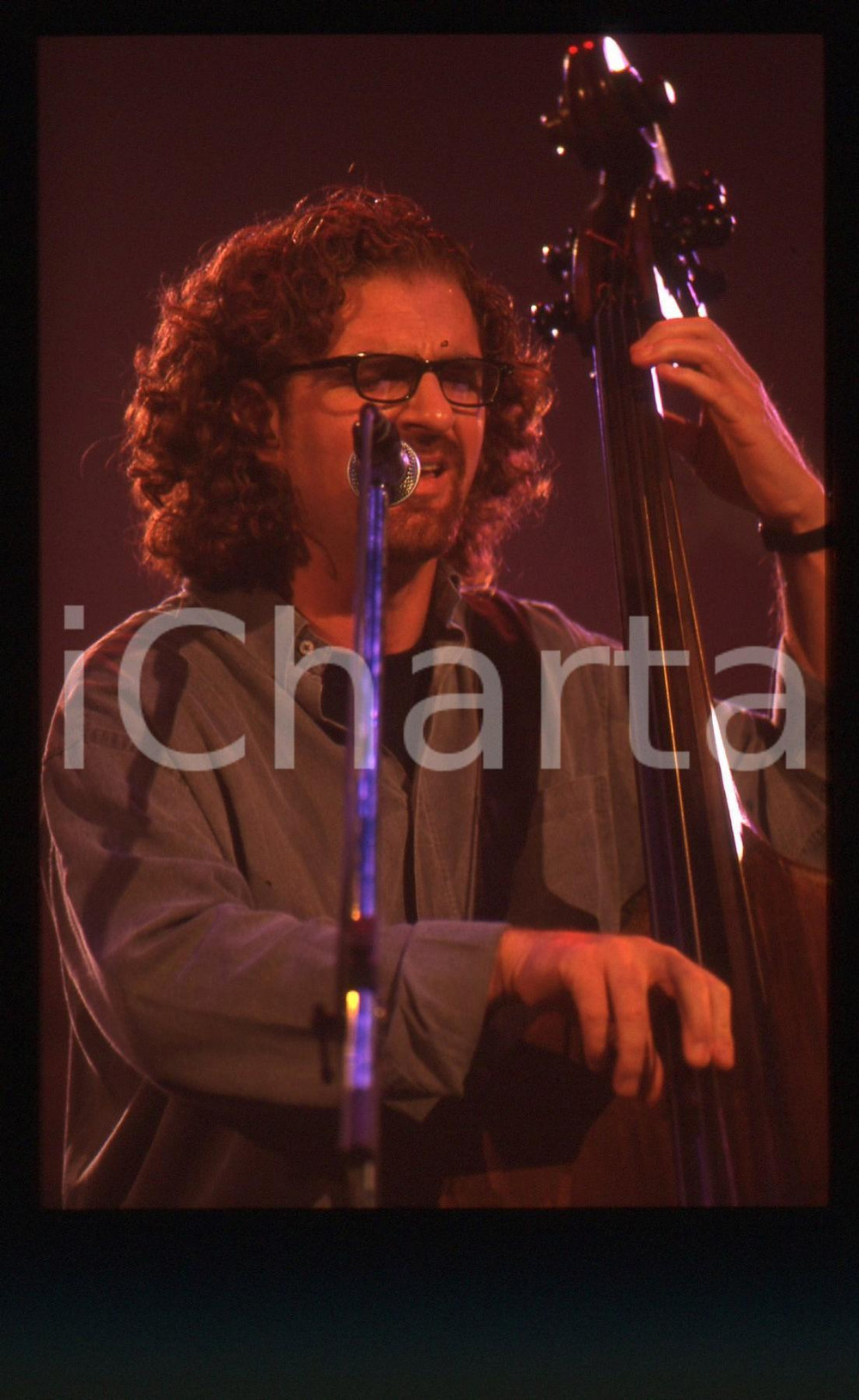 35mm vintage slide* 1994 SANREMO Stefano BELLUZZI al CLUB TENCO 94 (5)