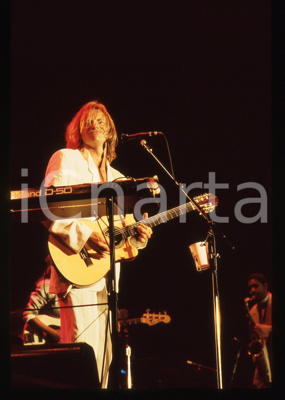 35mm vintage slide* 1988 MILANO STING in concerto all' Arena Civica (25)