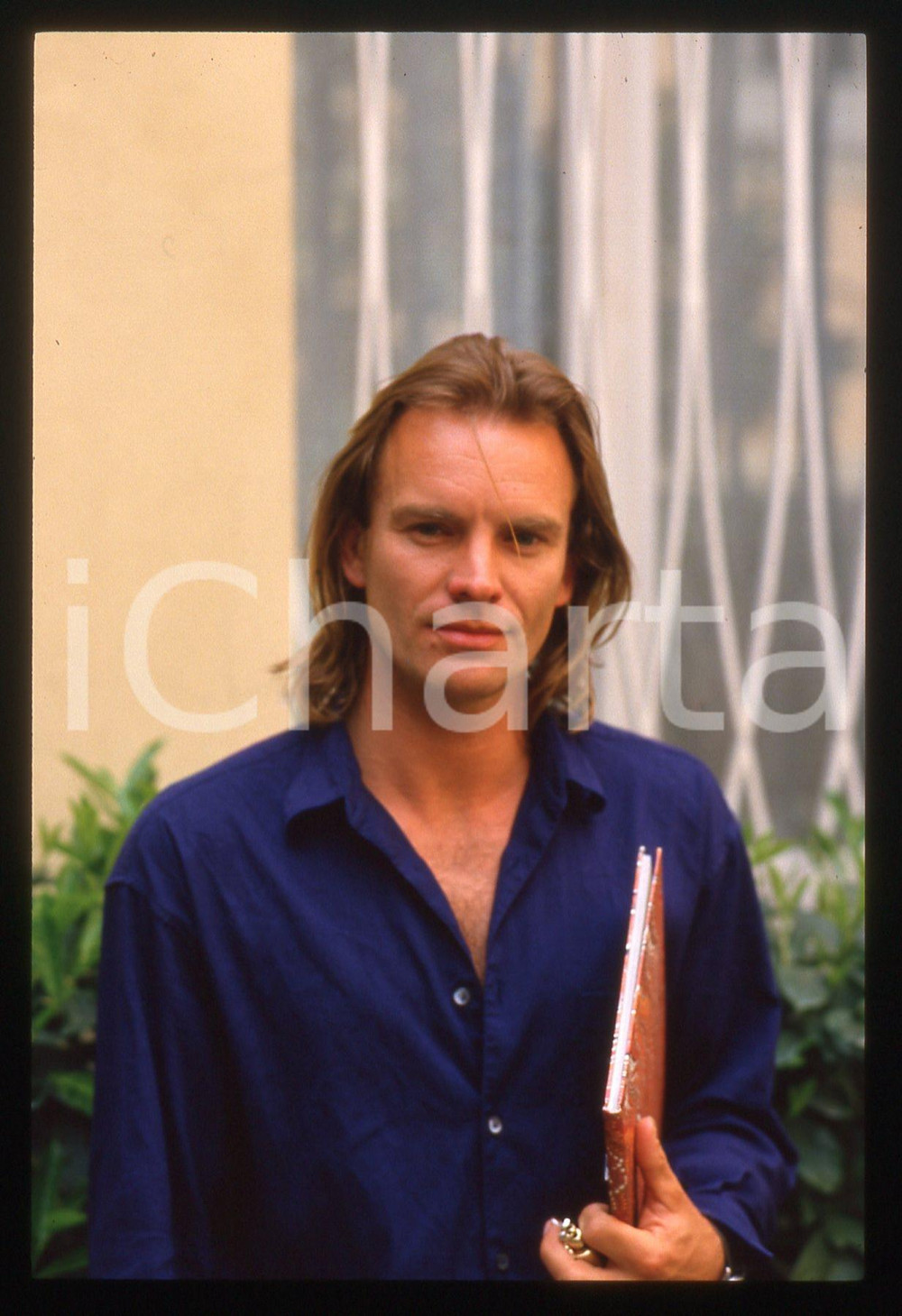 35mm vintage slide* 1988 MUSICA - STING Gordon SUMNER Ritratto del cantante (2)