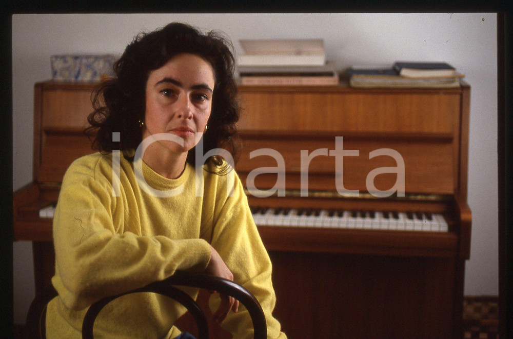 35mm vintage slide* 1990ca MILANO Anna WILHELM - Direttrice d'orchestra (12)