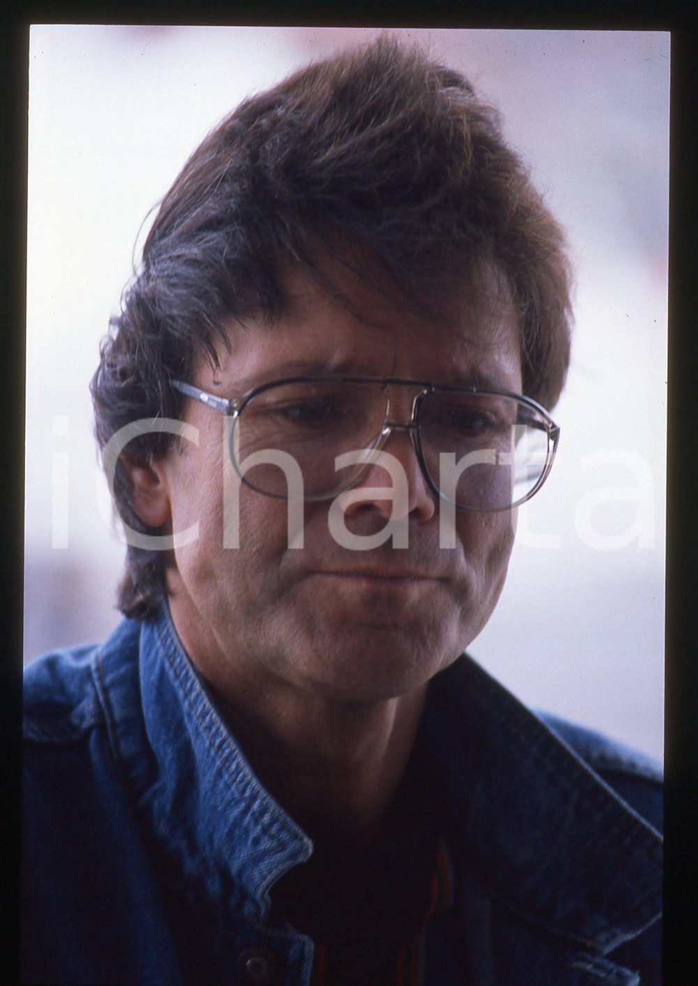 35mm vintage slide* 1990ca MUSICA Cliff RICHARD Ritratto del cantante (6)