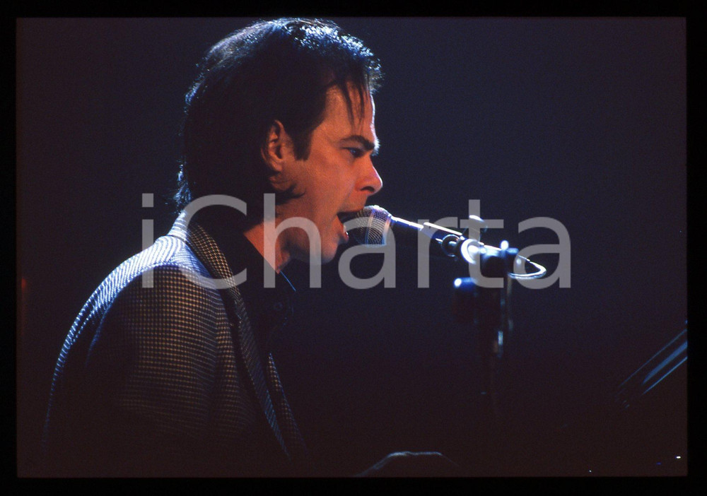 35mm vintage slide* 2000 SANREMO Nick CAVE in concerto al Premio Tenco (8)