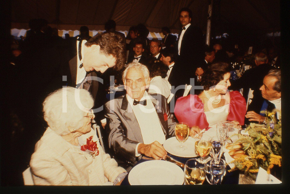 35mm vintage slide* 1985ca COSTUME Jamie Anne Maria e Leonard BERNSTEIN (1)