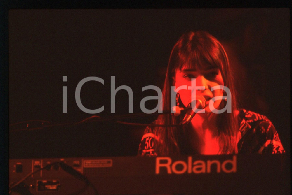 35mm vintage slide* 1991 SANREMO INTERNATIONAL Beverley CRAVEN al Palamusic (2)