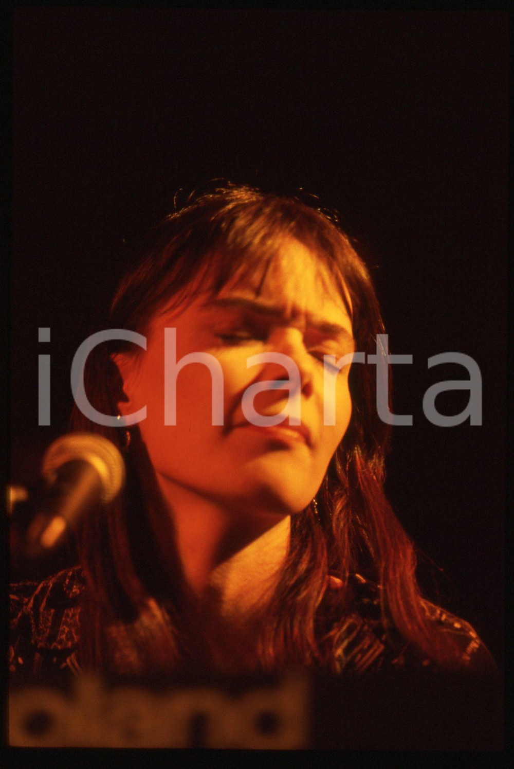 35mm vintage slide* 1991 SANREMO INTERNATIONAL Beverley CRAVEN al Palamusic (3)