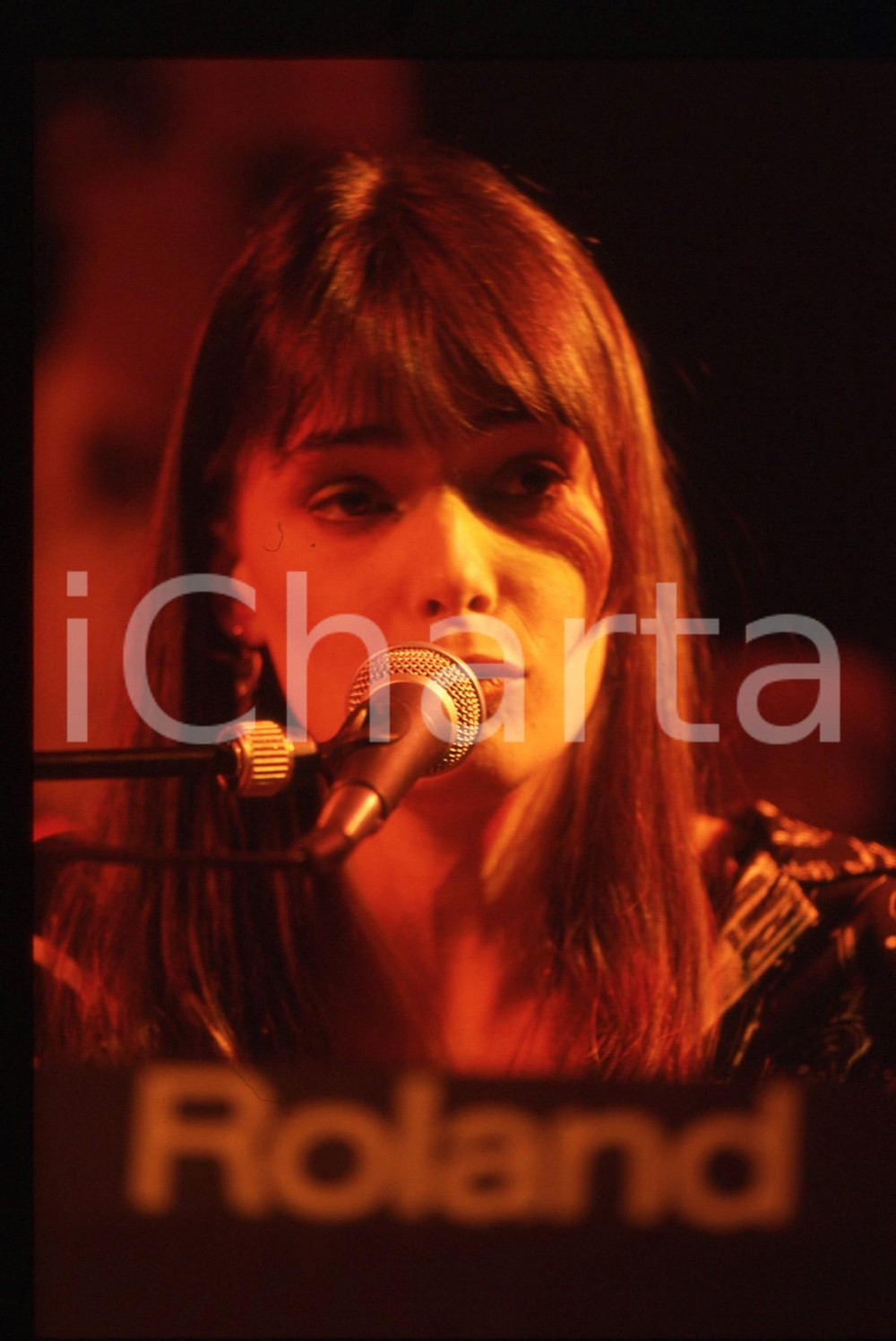 35mm vintage slide* 1991 SANREMO INTERNATIONAL Beverley CRAVEN al Palamusic (5)