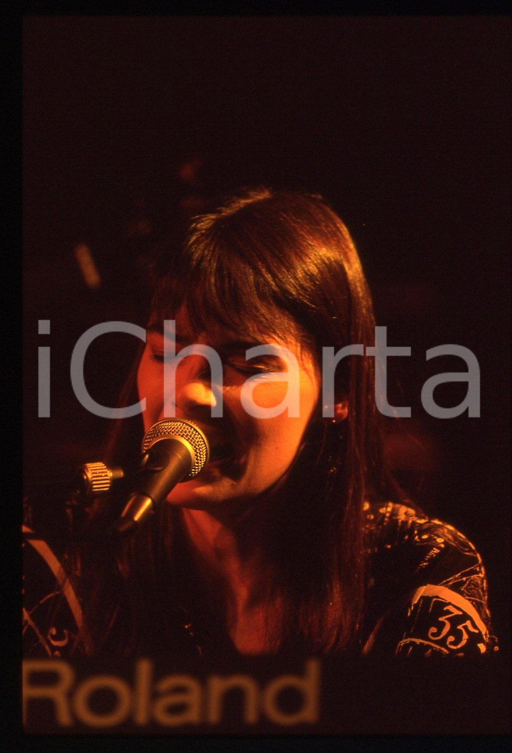 35mm vintage slide* 1991 SANREMO INTERNATIONAL Beverley CRAVEN al Palamusic (8)