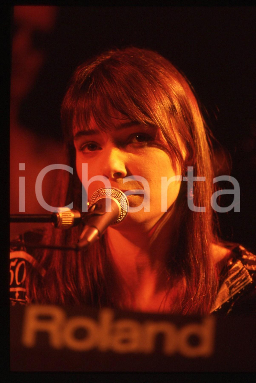 35mm vintage slide* 1991 SANREMO INTERNATIONAL Beverley CRAVEN al Palamusic (14)