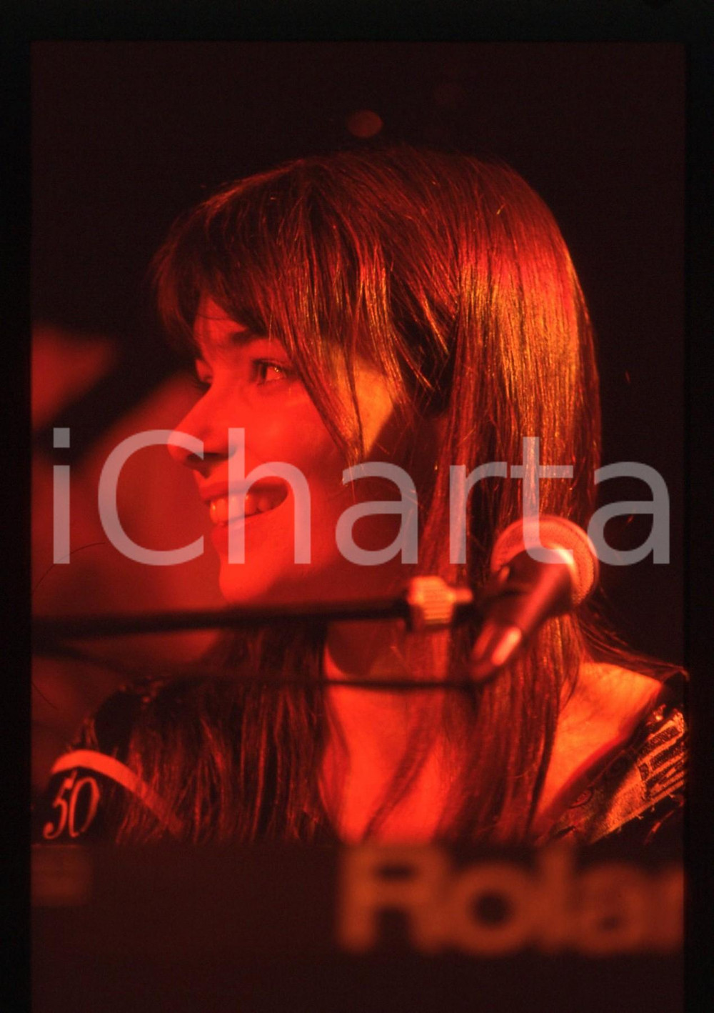35mm vintage slide* 1991 SANREMO INTERNATIONAL Beverley CRAVEN al Palamusic (15)