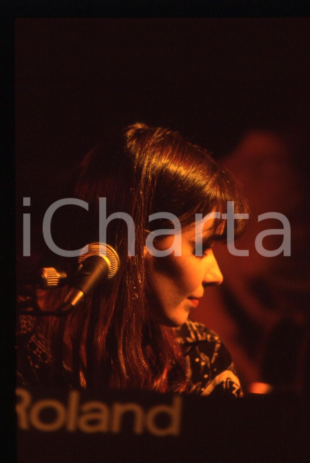 35mm vintage slide* 1991 SANREMO INTERNATIONAL Beverley CRAVEN al Palamusic (19)